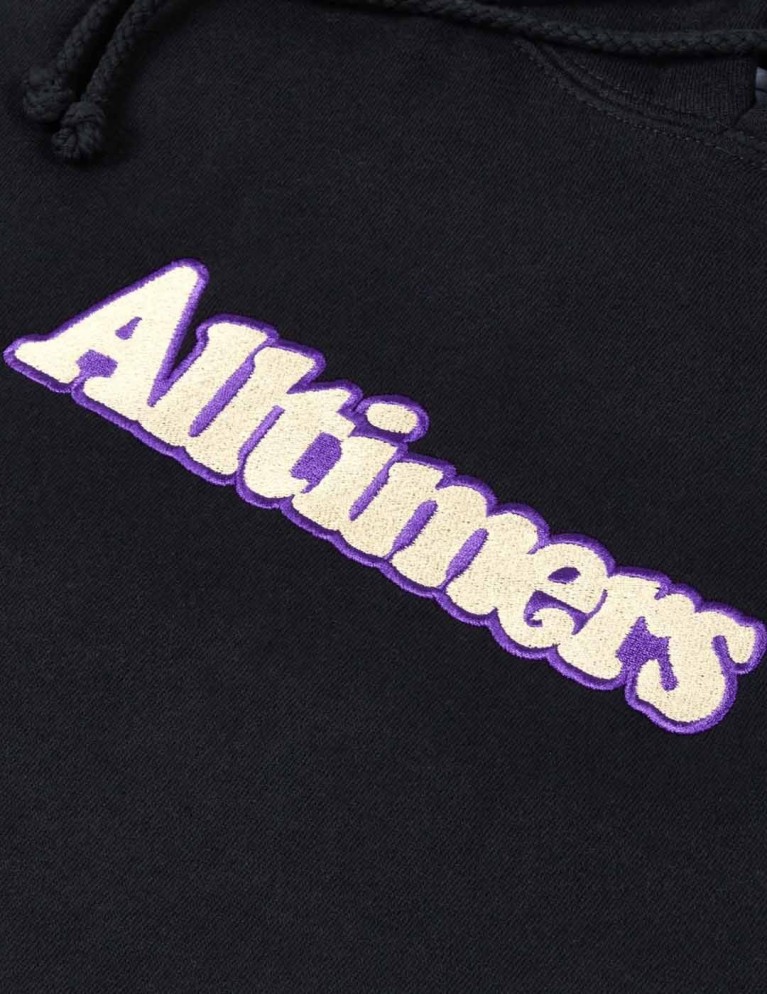 Sudadeira ALLTIMERS broadway embroidered hoodie black